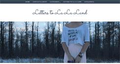 Desktop Screenshot of letterstolalaland.com